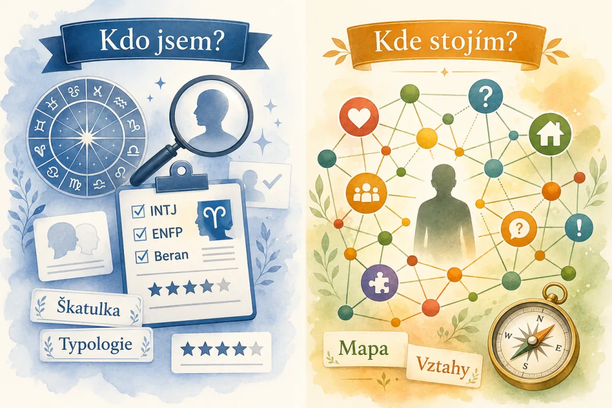 JakToMám není test „Jaký jsem“.