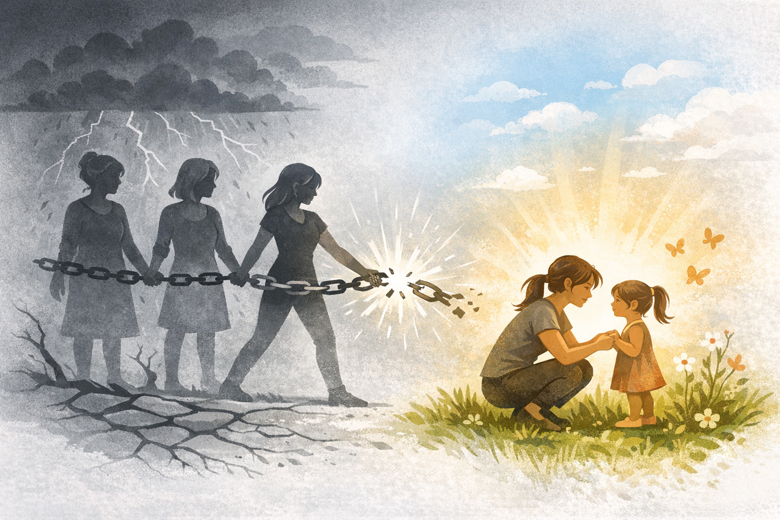 Jak zastavit rodový vzorec, který se dědí z matky na dceru