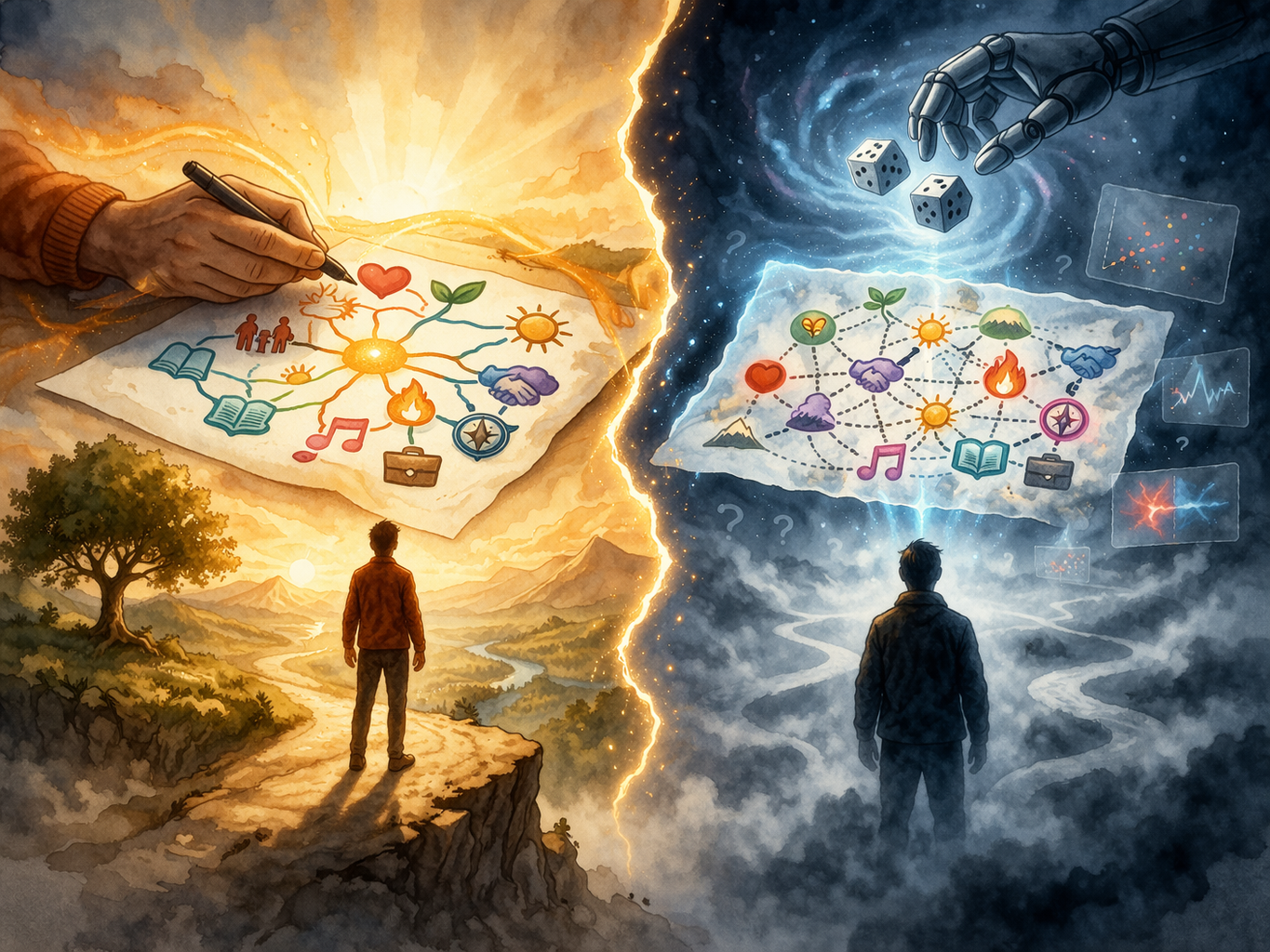 Náhoda vs. záměr v mapách JakToMám